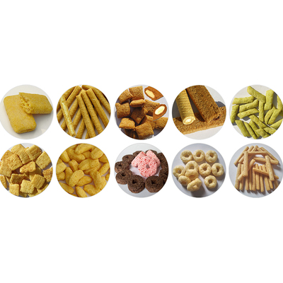 玉米棒膨化休閑食品與豆香酥鍋巴全自動生產線 現代食品工業的高效加工技術